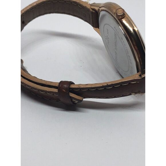 Michael Kors MK284 Women's Brown Leather Analog Dial Quartz Genuine Watch LB169 - Picture 11 of 12